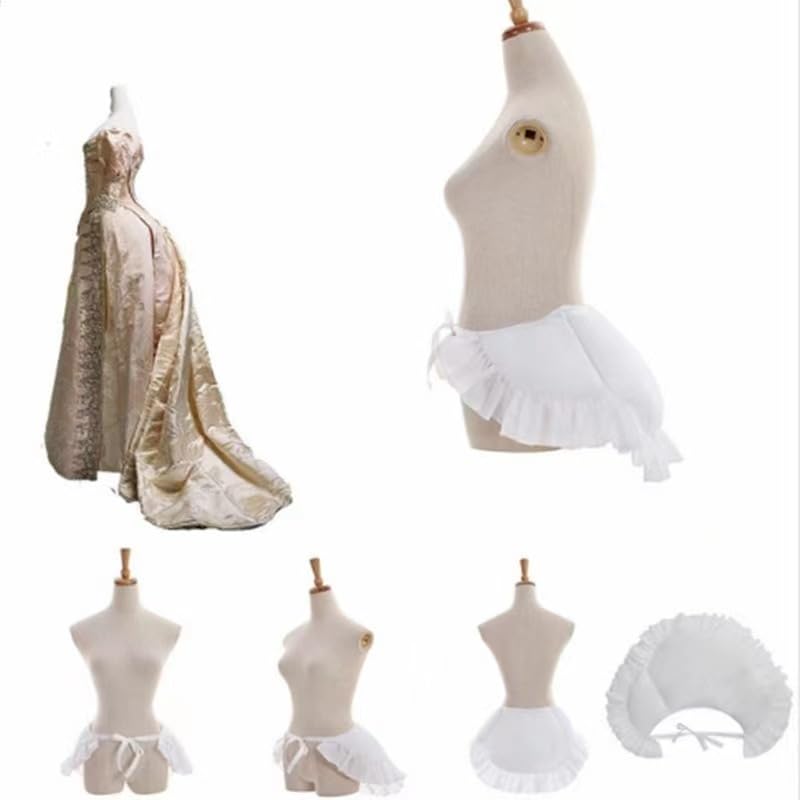 GRACEART 18th Century Bum Pad Bustle Pannier White - Image 4